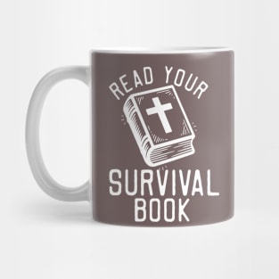 Read Your Survival Book Mug